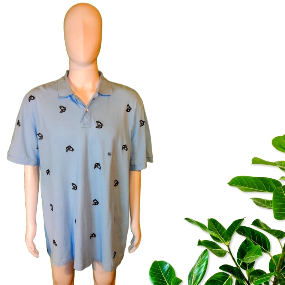 Men's Chaps Fish Polo Shirt